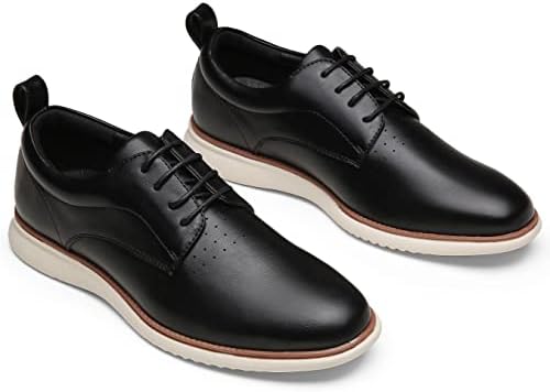 Jousen Erkek Elbise Ayakkabı Oxfords Rahat Retro Klasik Rahat Resmi Derby İş Elbise Ayakkabı Erkekler için