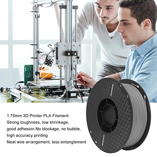 3D Yazıcı Filament, Düşük Büzülme 1kg Makara 1.75 mm PLA Baskı Filament İyi Yapışma Sarf Malzemeleri Endüstriyel Cihazlar için Güçlü