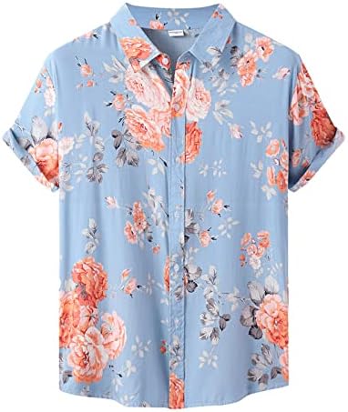 erkekler için t shirt Grafik Erkek Gömlek Casual Gömlek Erkekler için Şık Yaz üst Rahat Kısa Kollu plaj tişörtü Erkekler için