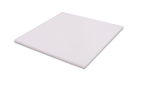 HDPE (Yüksek Yoğunluklu Polietilen) Plastik Levha 1/4 x 24” x 24 Beyaz Renk Pürüzsüz