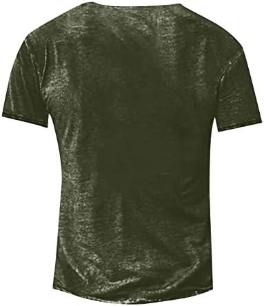 HEHOAH Erkek T Shirt, erkek tişört T-Shirt Grafik Metin Siyah Yeşil Havuz Koyu Gri 3D Baskı Sokak Rahat Kısa Kollu