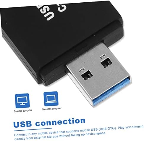 SOLUSTRE Çok Fonksiyonlu Kart Okuyucu USB Adaptörü Bilgisayar Belleği USB Adaptörleri Dizüstü Dönüştürücü USB Hub Adaptörü Bilgisayar