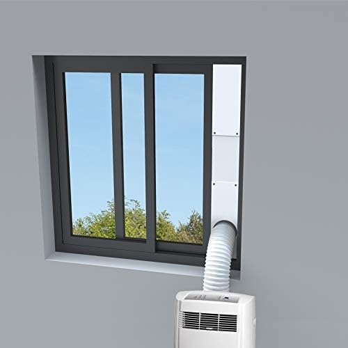 Daisypower Taşınabilir Klima Pencere Kiti, Sürgülü Pencere için Ayarlanabilir Pencere Havalandırma Kiti, 5,9 inç Egzoz Hortumu için