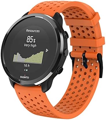 VBWVA 20mm İzle Silikon Watchband Bilezik SUunto 3 Spor Watchband Polar Ateşleme / 2 / Birleştirmek Smartwatch Kemer Writband