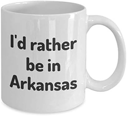 Arkansas'ta Olmayı Tercih Ederim çay bardağı Gezgin İş Arkadaşı Arkadaş Hediye Ev Devlet Kahve Seyahat Kupa Mevcut