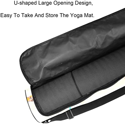 Fil jpg Yoga Mat Taşıma Çantası Omuz Askısı ile Yoga Mat Çantası Spor Çanta Plaj Çantası