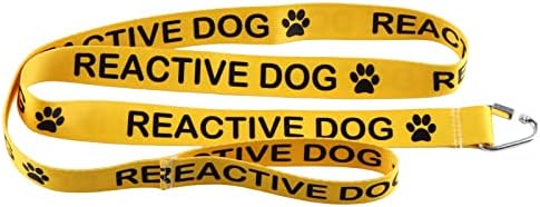 PWHAOO Reaktif Köpek / Hizmet Köpek / Terapi Köpek Tasma Kol Nokta Değil Pet Çalışma Köpek Tasma Kol Hizmet Köpek Tasma Wrap (Reaktif