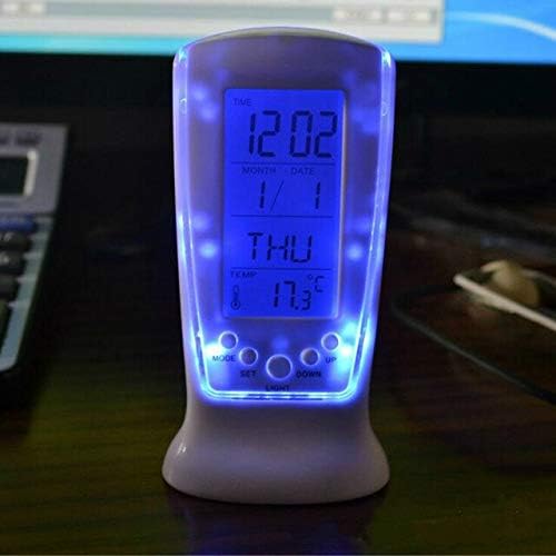 Aracı parçaları Led elektronik Luminou erteleme Ray ışık takvim termometre Boşboğaz dijital alarmlı saat saatler zamanlayıcı