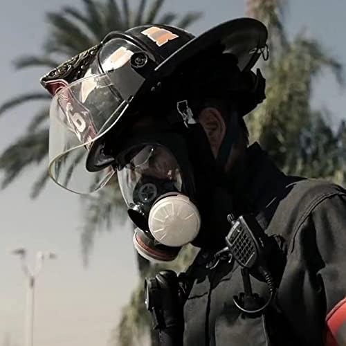 Cnstrong Gaz Maskesi Yeniden Kullanılabilir S100 Solunum Filtresi P-A-1 Organik Buhar Tam Yüz Kimyasal Koruma Buğulanmaya Karşı Toz