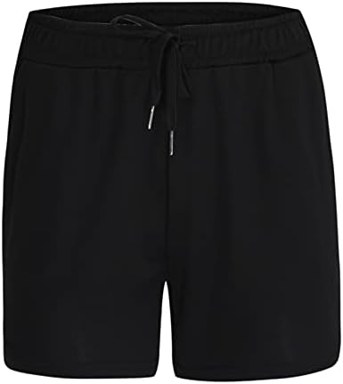 qucoqpe Erkek Kurulu Kısa 3 İnç Yaz Şort Açık Spor Spor İpli ve Cepler ile Hızlı Kuru İnce kısa pantolon