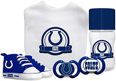 Bebek Fanatik NFL Indianapolis Colts Bebek ve Yürümeye Başlayan Çocuk Spor Fan Giyim, Çok Renkli, INC505