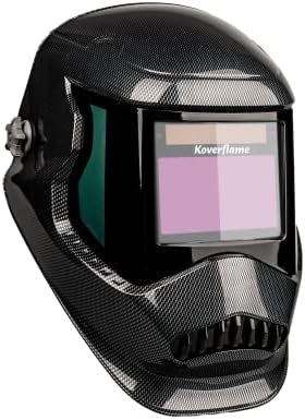 Kaynak Kaskı için Koverflame Yedek Şeffaf Lens-Güvenli Kaynak ve Kesme İşlemleri için Net Görüş (Yedek Lens)