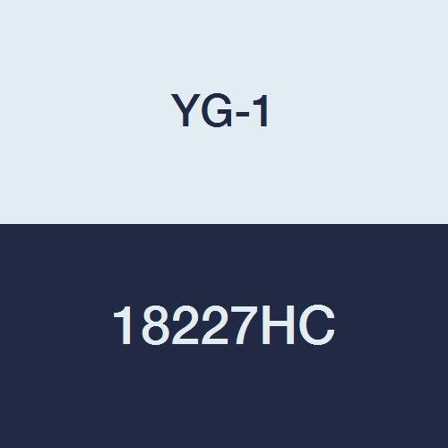YG - 1 18227HC HSS End Mill, 2 Flüt, 42 Derece Sarmal, Uzun Uzunluk Alüminyum, TiCN Kaplama, 6-1/2 Uzunluk, 2