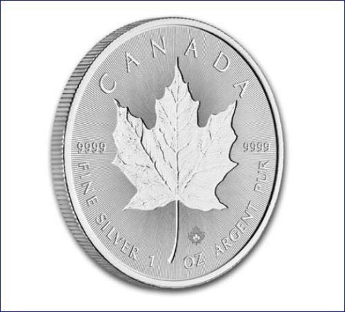 2018 CA Kanada 1 OZ Gümüş INCUSE tasarım AKÇAAĞAÇ yaprağı MAVİ ETİKET İLK SÜRÜMLER $5 MS69 NGC