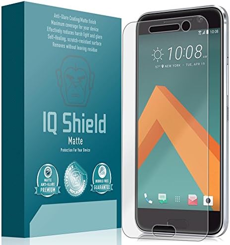 HTC 10 Lifestyle ile Uyumlu IQ Shield Mat Ekran Koruyucu Parlama Önleyici Kabarcık Önleyici Film