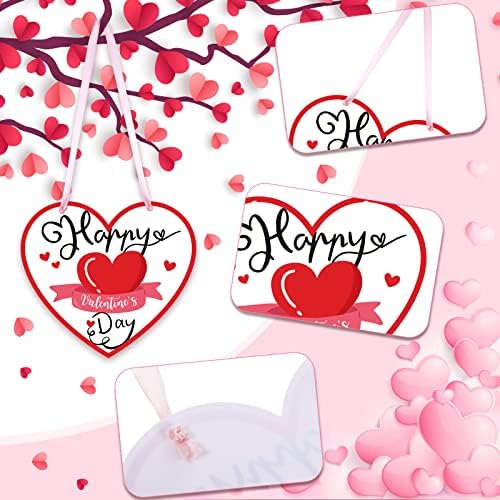 12 Adet Sevgililer Günü süslemeleri kalp şeklinde kapı dekor romantik aşk işareti kırmızı pembe kalp afiş duvar dekor Sevgililer günü