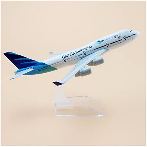 Uçak Modelleri 16cm Havacılık için Fit B747 Boeing 747 Metal Alaşım Uçak Modeli Döküm Model Uçak Standı ile Grafik Ekran