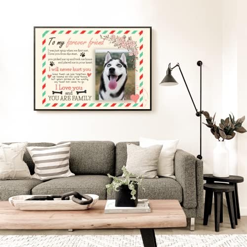 Köpek Anne Baba için Kişiselleştirilmiş Köpek Anma Posta Posteri Özelleştirilmiş Köpek Resmi Yas Sempati Evcil Hayvan Sahipleri için