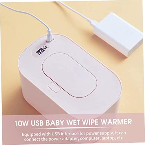 Hıınıce ıslak mendiller İsıtıcı, Bebek ıslak mendiller İsıtıcı USB Mendil Dağıtıcı Taşınabilir Bezi Mendil Isıtıcı Kutusu Ev Araba