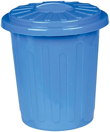 Mavi Plastik Çöp Kutusu Kabı-6 1/2 x 5 1/2, 1 Adet