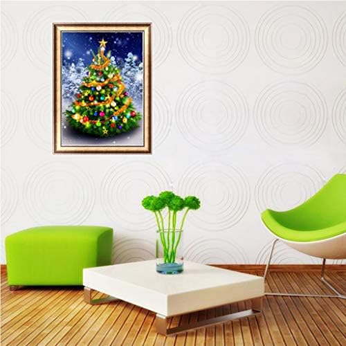 Redriver Noel Ağacı Nakış Boyama - 5D Tam Elmas, Çapraz El Sanatları Dikiş Ev Dekor El Yapımı Hediye