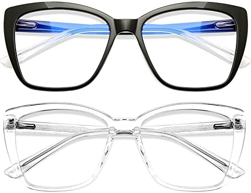 WİNLOVE mavi ışık engelleme okuma gözlüğü kadınlar için okuma gözlüğü bilgisayar okuma / oyun / TV / bookStylish gözlük