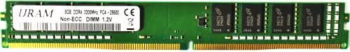 URAM 8 GB 3200 MHz DDR4 RAM VLP ECC Olmayan DIMM CL22 Tam Uyumlu Masaüstü Bellek