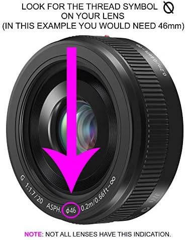 fujifilm X-T30 için 10x Yüksek Çözünürlüklü 2 Elemanlı Yakın Çekim (Makro) Lens (43mm)
