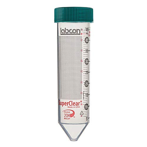 Labcon 3131-165-008-9, SuperClear Santrifüj Tüpü, Ayrı Ayrı Sarılmış, Steril, 15 ml Kapasiteli, 100'lü paket