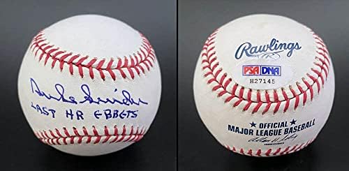 Duke Snider İMZALI ROMLB Beyzbol HOF 80 Brooklyn LA Dodgers PSA / DNA İMZALI - İmzalı Beyzbol Topları