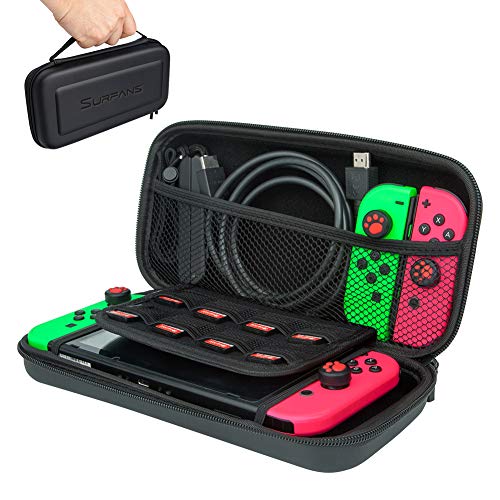 SURFANS Nintendo Anahtarı Durumda, Anahtarı Seyahat Çantası, sert çanta, Nintendo Anahtarı Konsolu ve Aksesuarları için Taşıma çantası