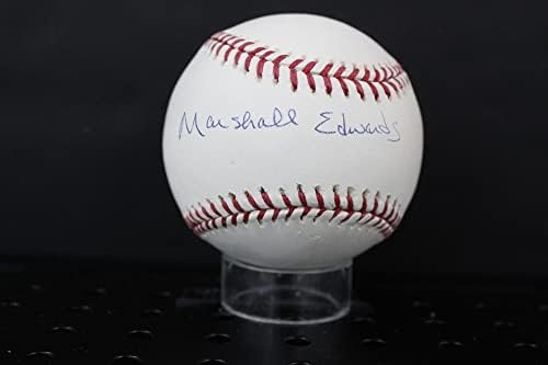 Marshall Edwards İmzalı Beyzbol İmzası Otomatik PSA / DNA AL88380 - İmzalı Beyzbol Topları