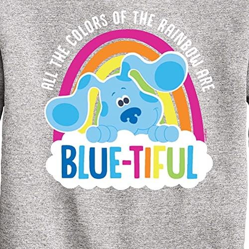 Hibrit Giyim-Mavi ipuçları ve Siz! - Gökkuşağının Renkleri-Yürümeye Başlayan Çocuk ve Genç Sweatshirt