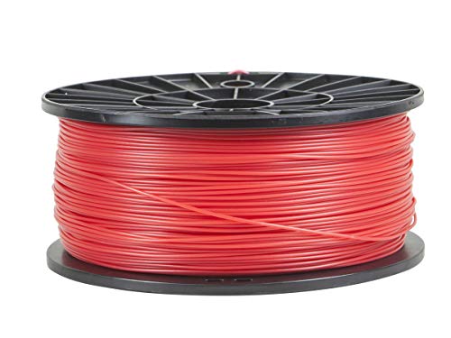 Monoprice PLA Premium 3D Yazıcı Filament-Kırmızı-1kg Makara, 3mm Kalınlığında