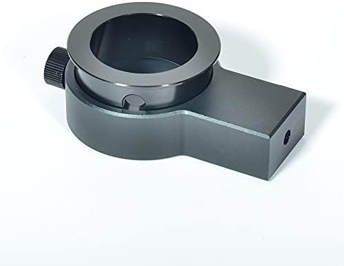 JF-XUAN 50mm Halka Adaptörü ve Mikroskop Masa Standı için 50-40mm Adaptör (Siyah renk)