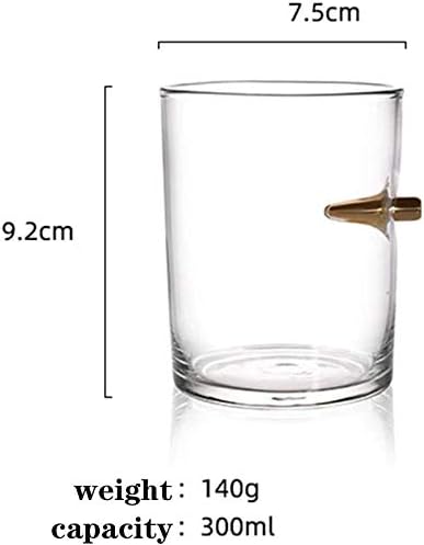 Gerçek Mermi El Yapımı viski bardağı, El Üflemeli Eski Moda Viski Kayalar Cam-2 Sürahi Seti