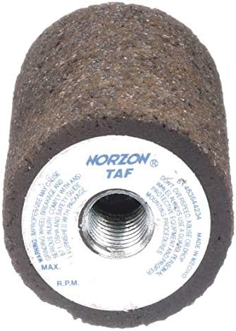 Norton 61463644234 2x3x5/8-11 inç. NorZon Artı Takılma Tekerlekleri, Zir. Şap, Tip 18, 20 Kum, 10 paket