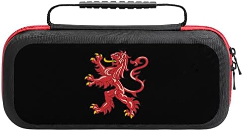 İskoç Bayrağı Aslan Logosu Taşıma Çantası Anahtarı Lite Taşınabilir Seyahat saklama çantası Aksesuarları Oyunları