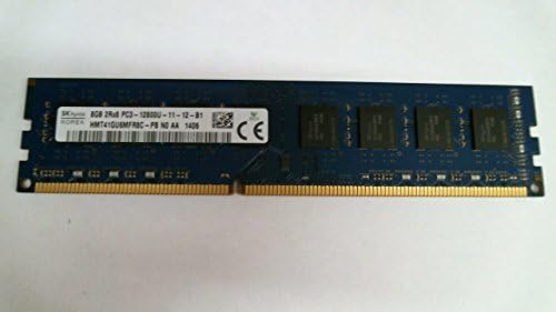 HYNİX HMT41GU6MFR8C-PB 8 GB Masaüstü DIMM DDR3 PC12800 (1600) UNBUF 1.5 v 2RX8 240 P 1024 M X 64 512 M X 8 CL11