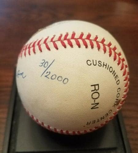 HANK AARON Nadir Yazılı 715 SAAT İmzalı BEYZBOL PSA DNA Sertifikası Atlanta Braves HOF İmzalı Beyzbol Topları