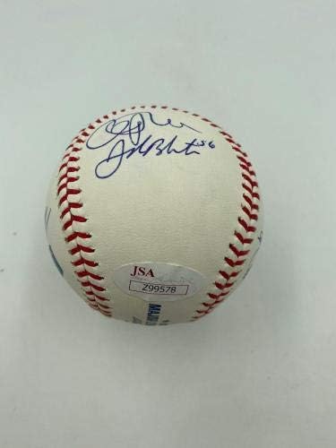 Roy Halladay Cliff Lee Hamels Phillies Başlangıç Sürahileri İmzalı Beyzbol JSA COA İmzalı Beyzbol Topları