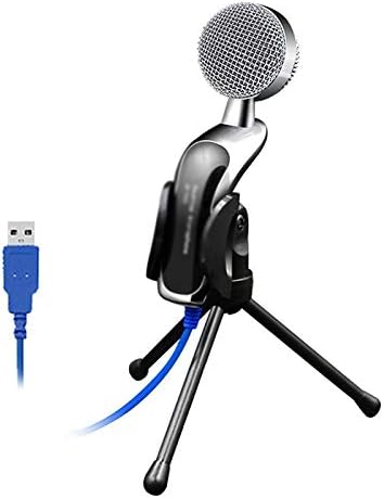 TWDYC Profesyonel Ses USB Kondenser Mikrofon Podcast Studio PC Laptop için Sohbet Kayıt Kondenser KTV Mikrofon