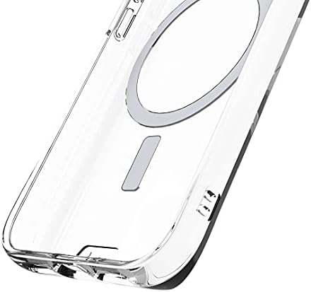 Mous - iPhone 13 Pro için Şeffaf Şeffaf Koruyucu Kılıf-Sonsuzluk - Gri Desen - Apple'ın MagSafe ile Tam Uyumlu
