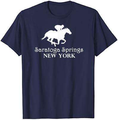 Saratoga Yaylar New York At Yarışı Jokey T-Shirt