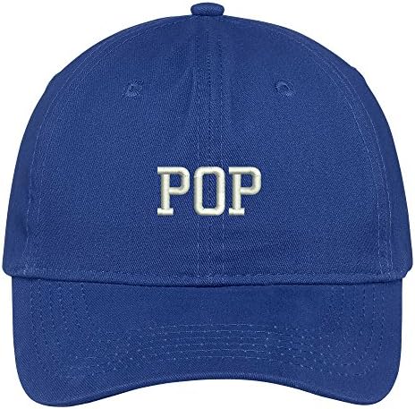 Trendy Giyim Mağazası Pop İşlemeli Düşük Profilli Yumuşak Pamuklu Fırçalanmış Beyzbol Şapkası