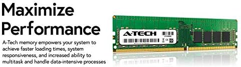 A-Tech 16GB Modülü GİGABYTE GA-Z270X-Gamıng 7-DDR4 PC4-21300 2666Mhz ECC Tamponsuz UDIMM 2rx8 Sunucu ram bellek (AT385409SRV-X1U2)