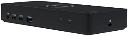 VisionTek VT2900 USB-C KVM Yerleştirme İstasyonu, 100W Güç Teslimatlı – HDMI, DisplayPort, USB-A, USB-C'li Çift Monitör KVM Anahtarı