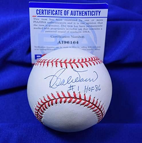 Bobby Doerr HOF 851 PSA DNA Coa İmzası Amerikan Ligi OAL İmzalı Beyzbol